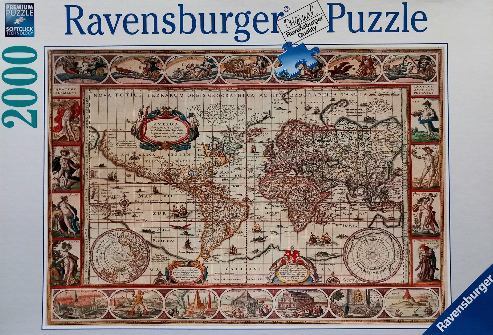 Map of the World from 1650